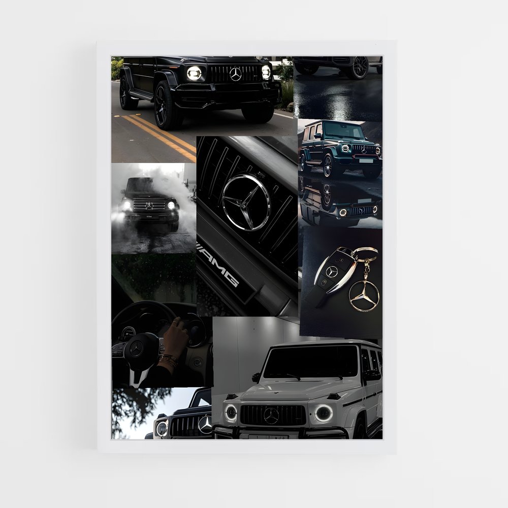 Poster G Wagon Assembly – affiche Mercedes (vue 3)